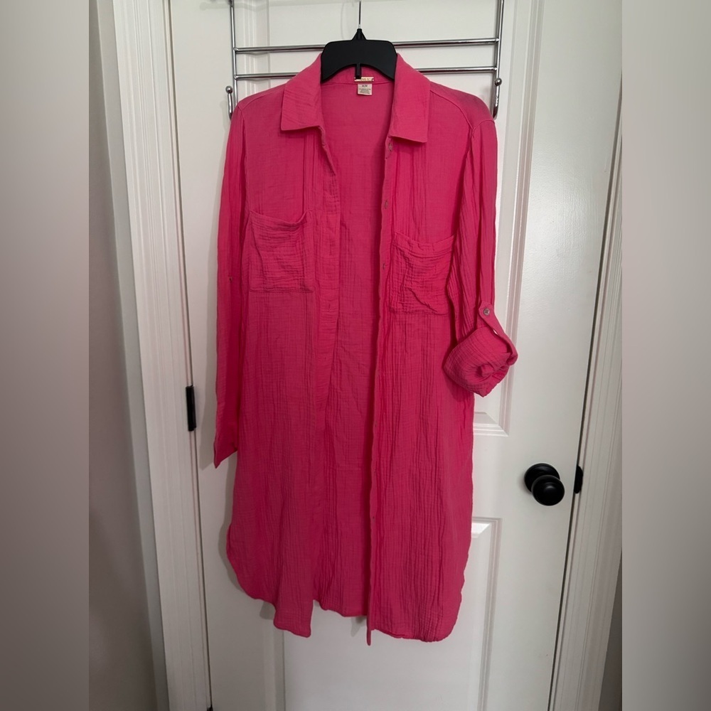Magaschoni shirt dress